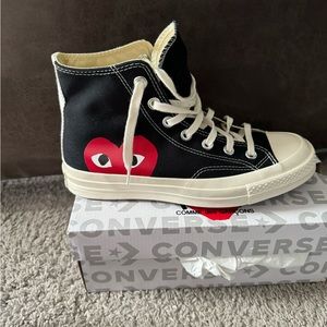 Comme des Garçons PLAY x Converse Unisex Chuck Taylor All Star High-Top Sneakers